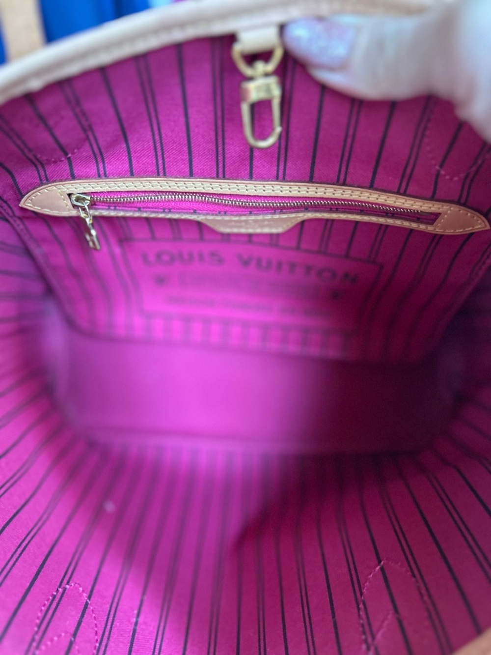 PRISTINE RARE💗 LV Neverfull Set PM PIVIONE💗 - Picture 6 of 16